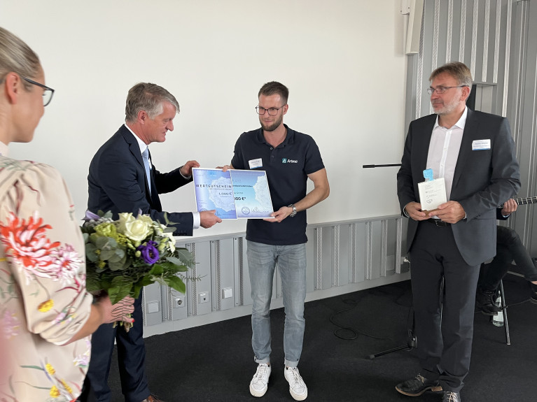 3. Platz beim INNO AWARD 2022: Artesa GmbH